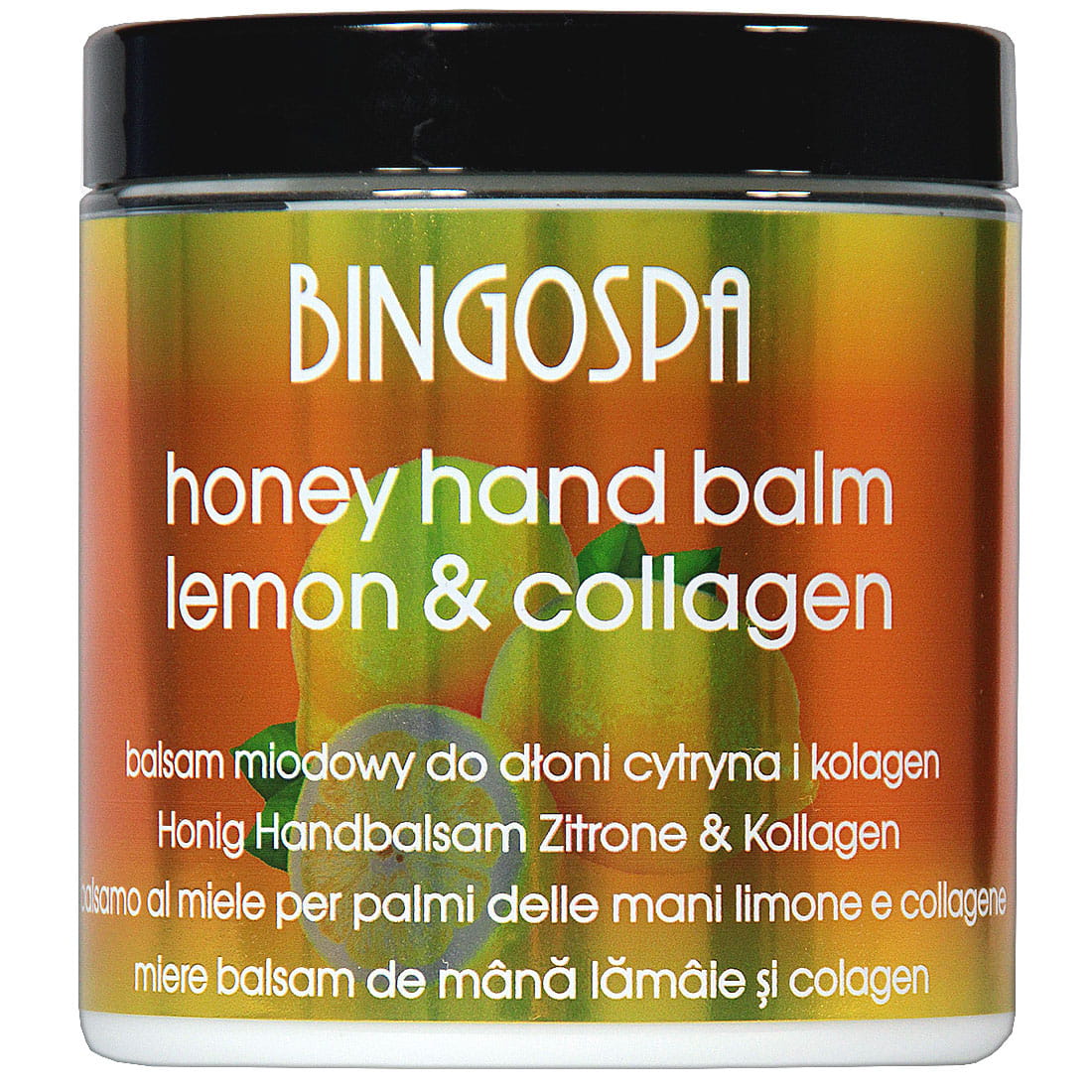 Håndbalsam med honning - citron og kollagen
