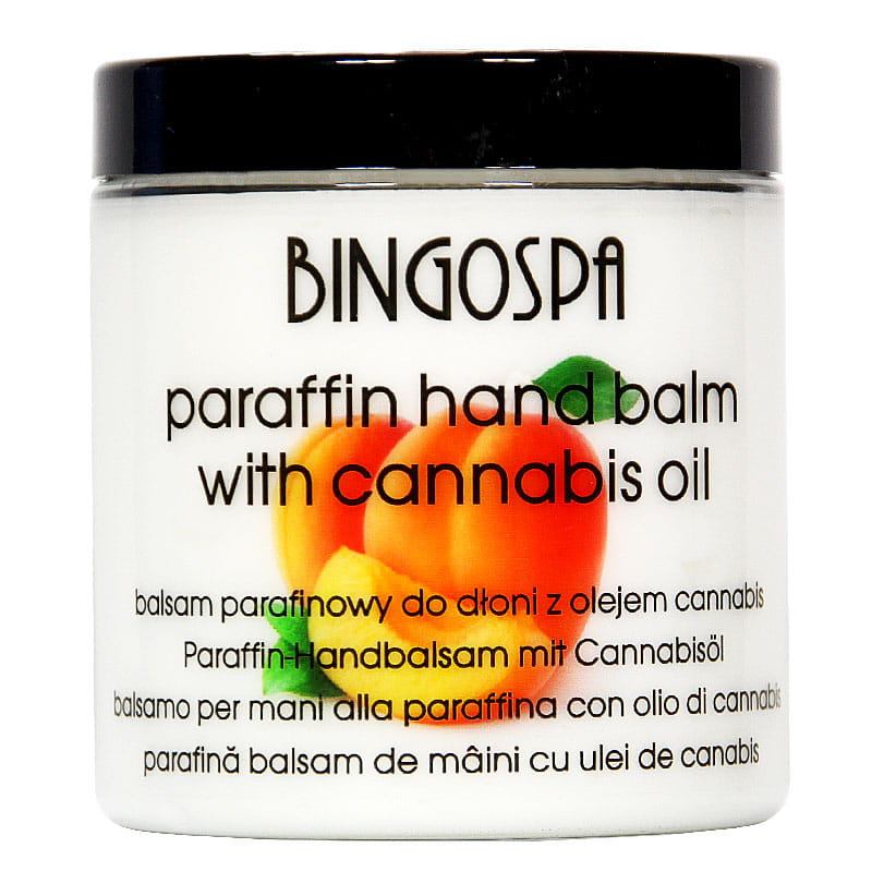Håndcreme med paraffin & cannabisolie