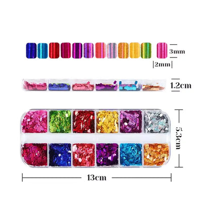 Negledekoration glitter