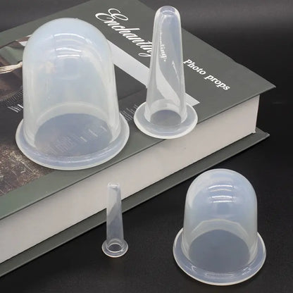 Massage mod cellulite - Massagekopper 4-pak