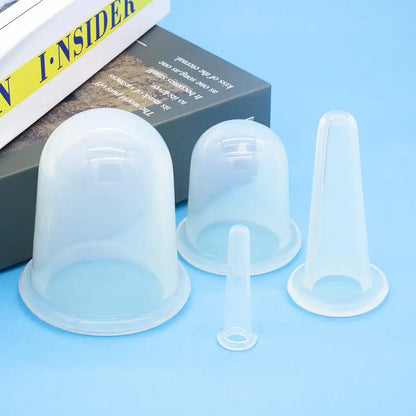 Massage mod cellulite - Massagekopper 4-pak