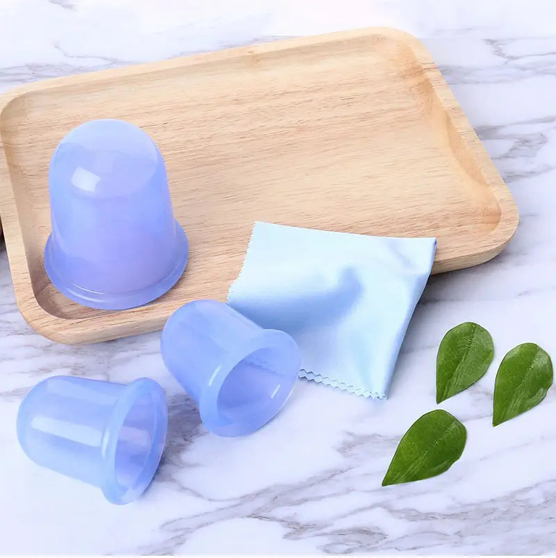 Massage mod cellulite - Massagekopper 4-pak