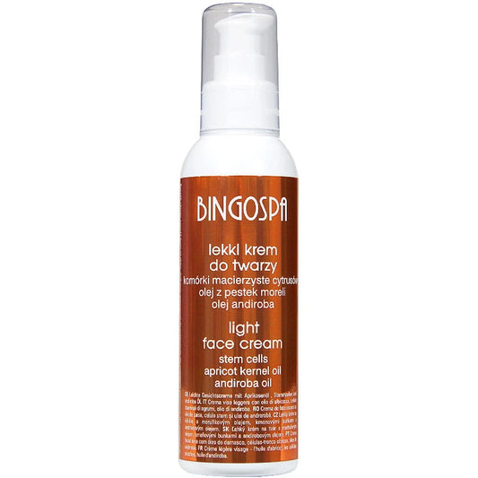 Mild ansigtscreme med abrikosolie