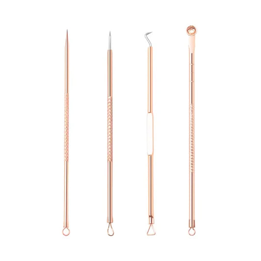 Komedonfjerner 4 værktøjer