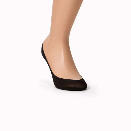 Ballerinastrømper med silikonekant