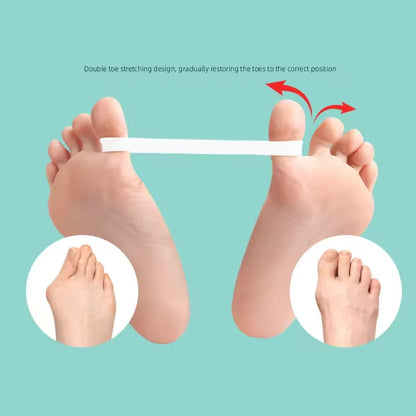 Gummibånd til at træne storetåen