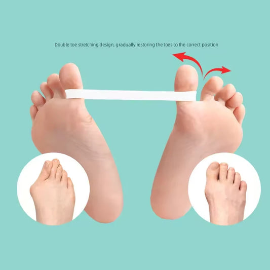 Gummibånd til at træne storetåen