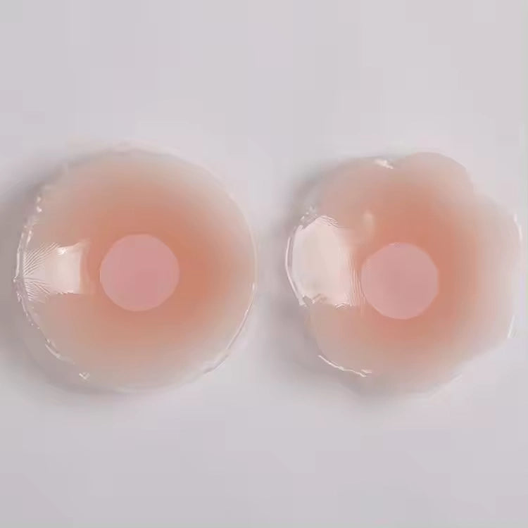 Nipple cover i silikone med klæbeflade