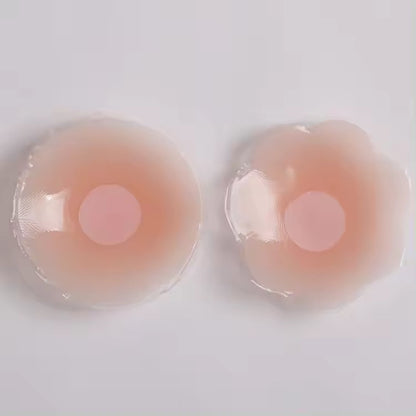 Nipple cover i silikone med klæbeflade