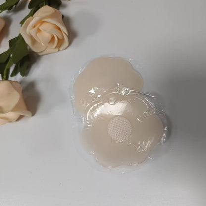 Nipple cover i silikone med klæbeflade