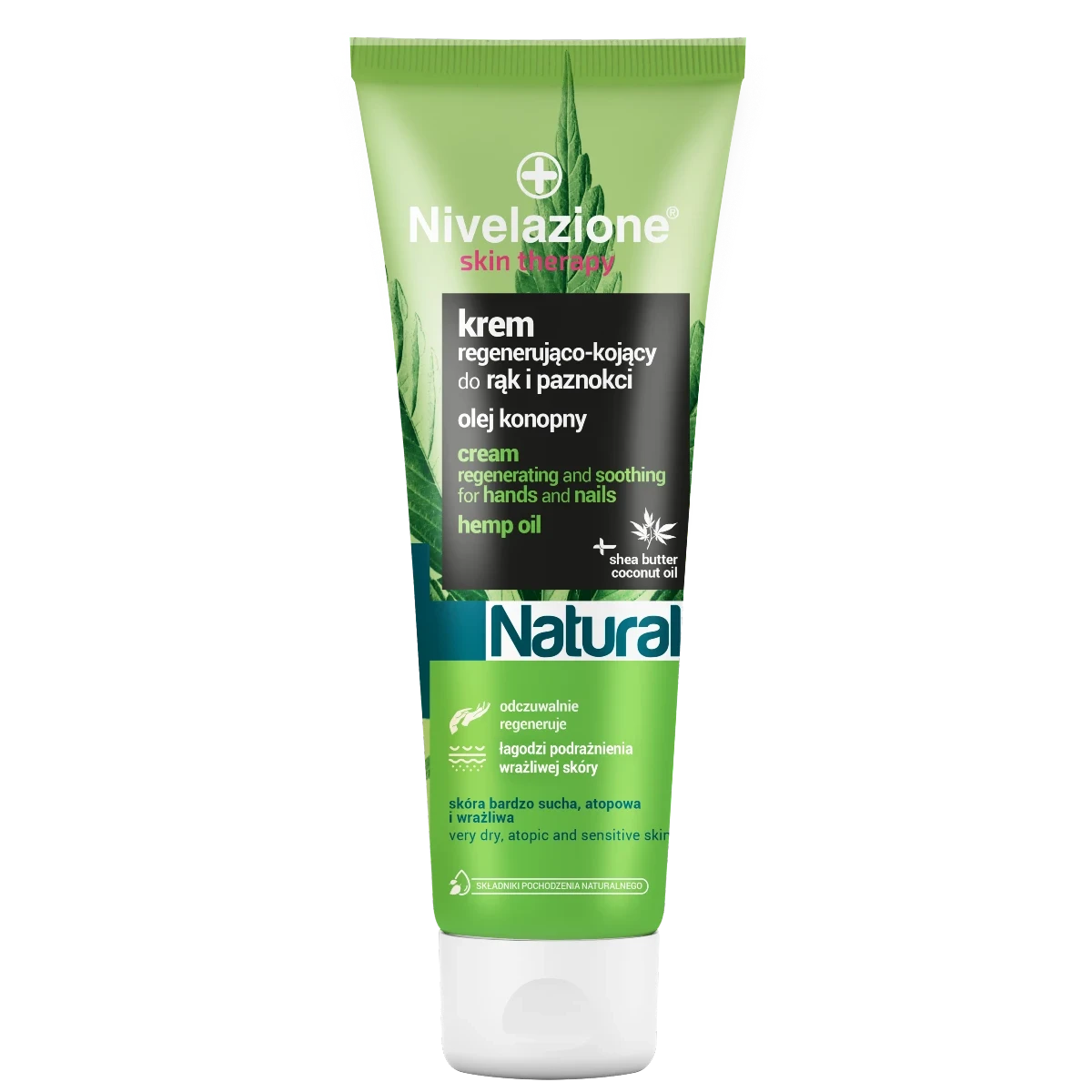 Neglecreme til tør og sensitiv hud. Til hænder og negle