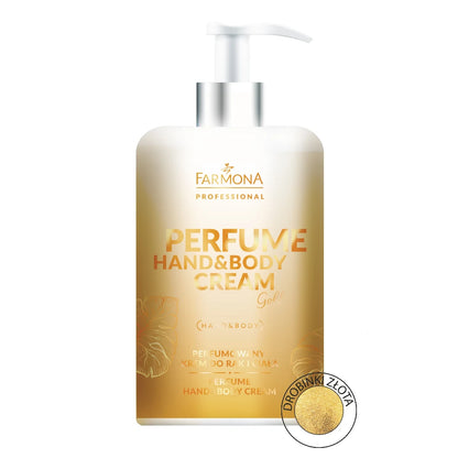 Hånd- og bodycreme til tør hud GOLD (med guldpartikler)