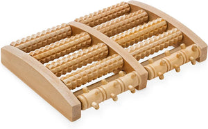 Fodmassagerulle i træ - fodmassage rulle