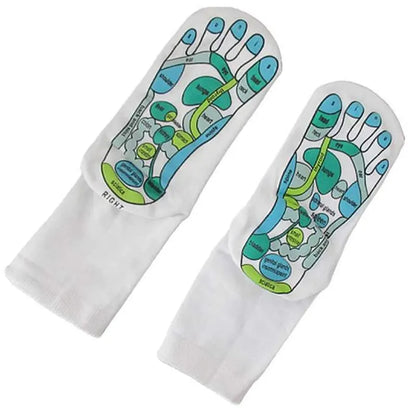 Zoneterapi - Strømper med reflekspunkter