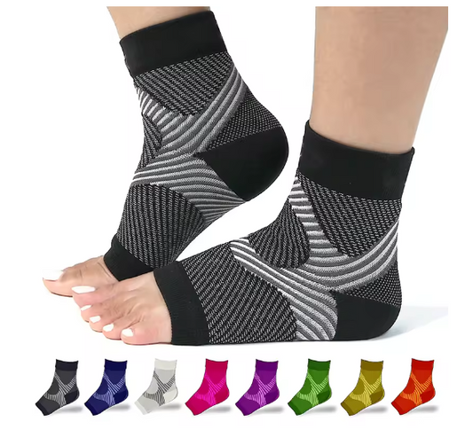 Strømper med åben tå for fri bevægelighed
