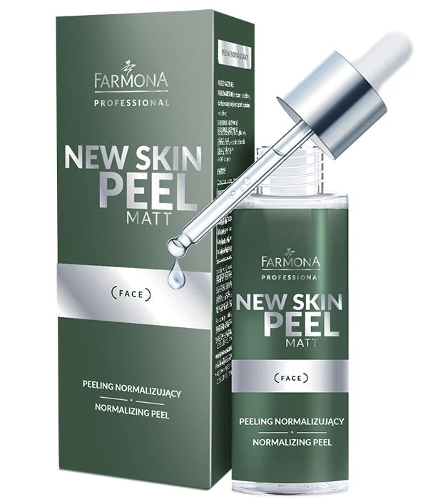 Peeling til skinnende og fedtet hud