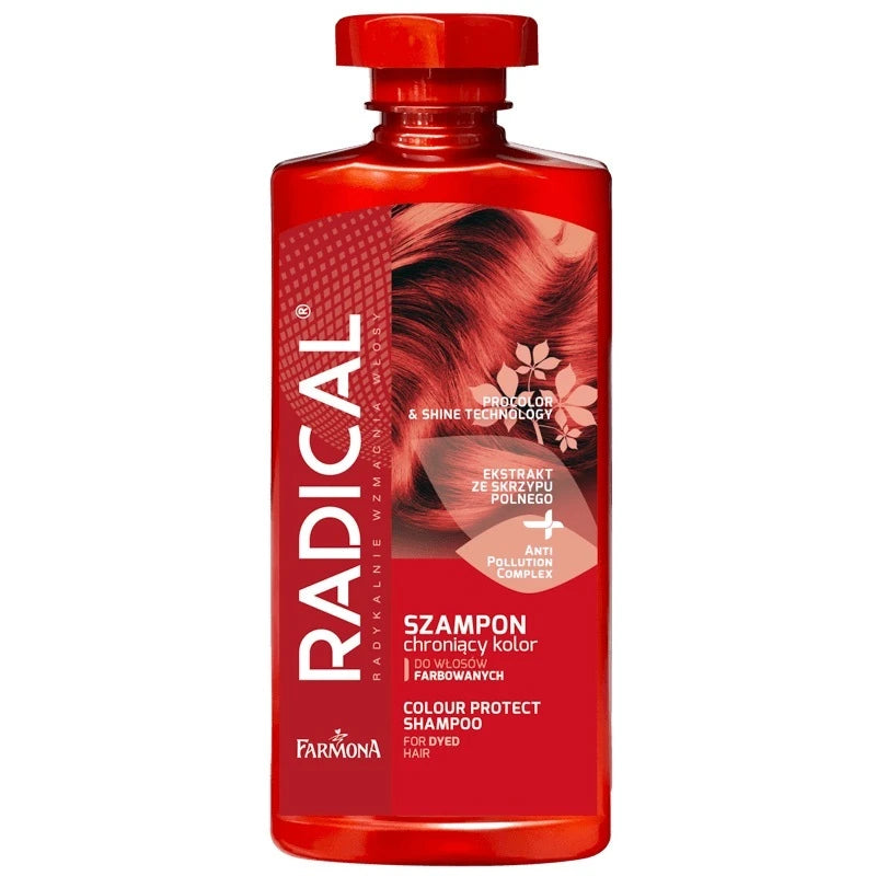 Shampoo til farvet hår, der beskytter og bevarer farven