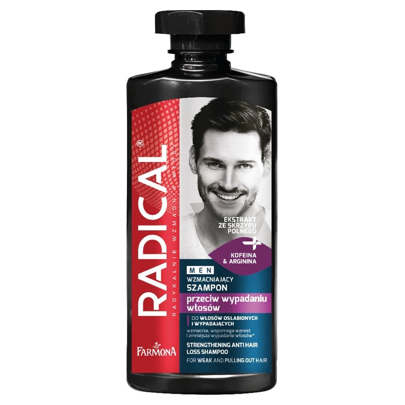 Shampoo til mænd med tyndt hår 400 ml