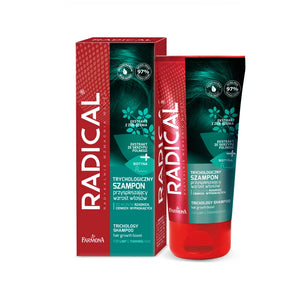 Trikologisk shampoo til fint hår, svækket hår og langsomt voksende hår