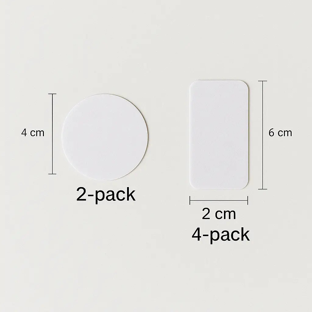 Reparationslapper til sko - 6-pak