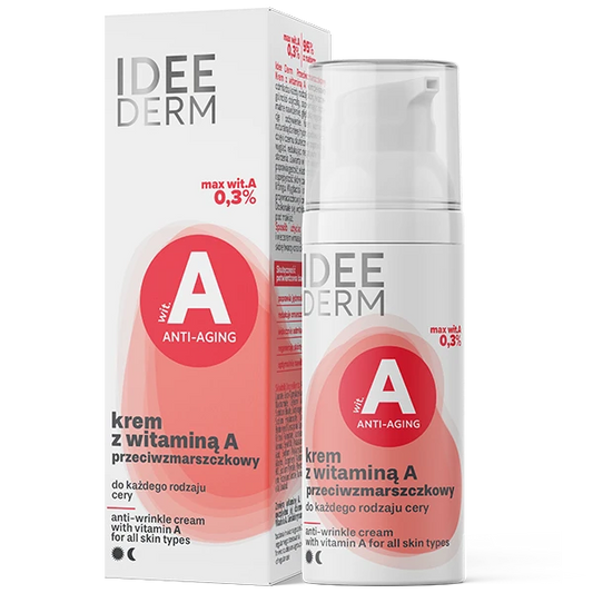 Anti-rynkecreme med A-vitamin, der udglatter og giver glød - til moden og sensitiv hud