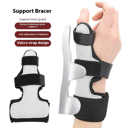 Tommelstøtte - stabiliserende skinne i aluminium