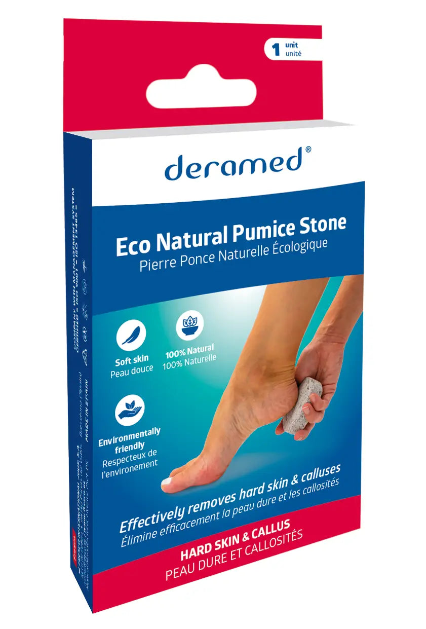 Deramed - Pimpsten i naturligt materiale