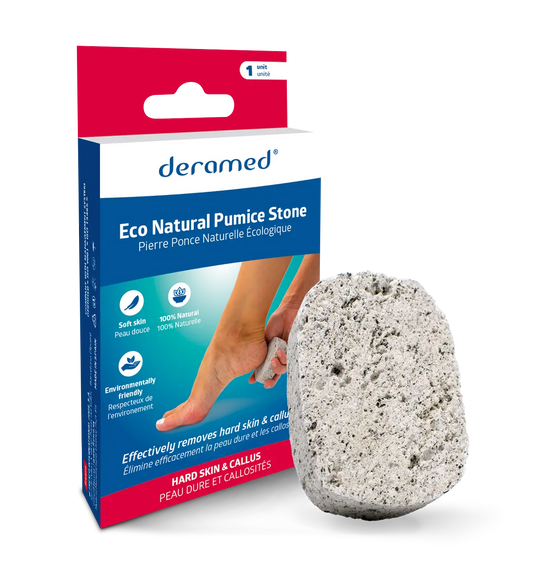 Deramed - Pimpsten i naturligt materiale