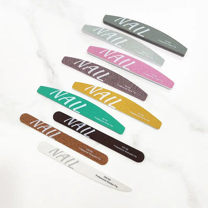 Neglefil sæt 9-pak - forskellige grovheder og former