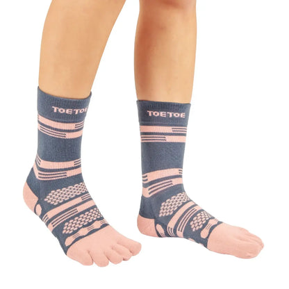 TOETOE Running Trainer - læghøje tåsokker