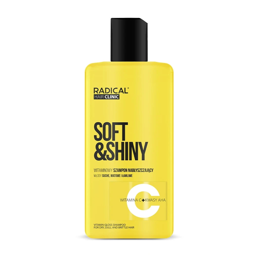 Shampoo til tørt og livløst hår med vitaminer