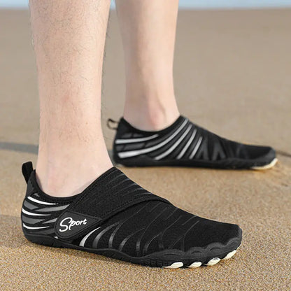 Barfodssko Sport Classic med bred tåboks