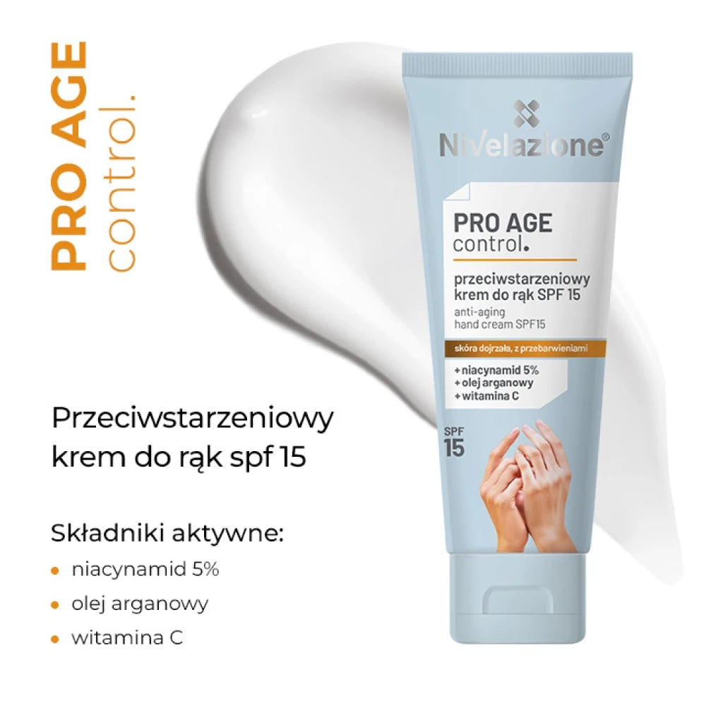 Anti-age håndcreme med SPF15 - udjævner hudtonen og giver mere spændstighed
