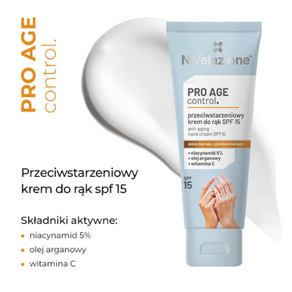 Anti-age håndcreme med SPF15 - udjævner hudtonen og giver mere spændstighed