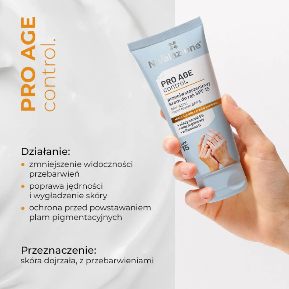 Anti-age håndcreme med SPF15 - udjævner hudtonen og giver mere spændstighed