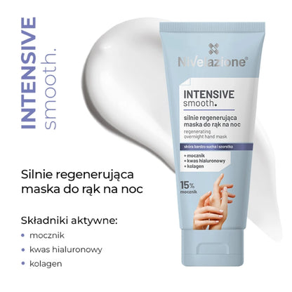 Natmaske til tørre hænder - urea, kollagen og hyaluronsyre