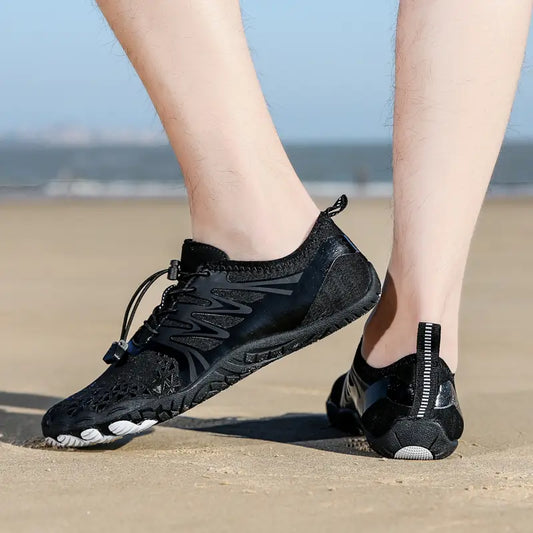 Barfodssko Pro Active med bred tåboks