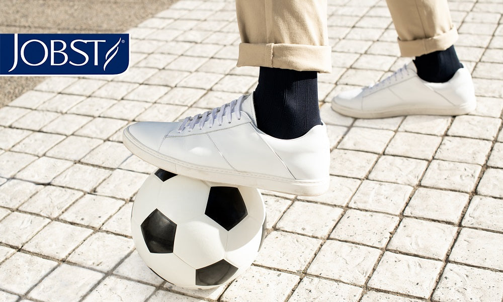 JOBST for Men Kompressionsstrømper klasse 2 - åben tå