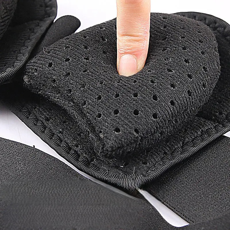 Lyskebrokbælte med dobbelte puder