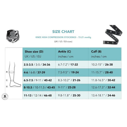 Støttestrømper i bambus 5-pak pastel