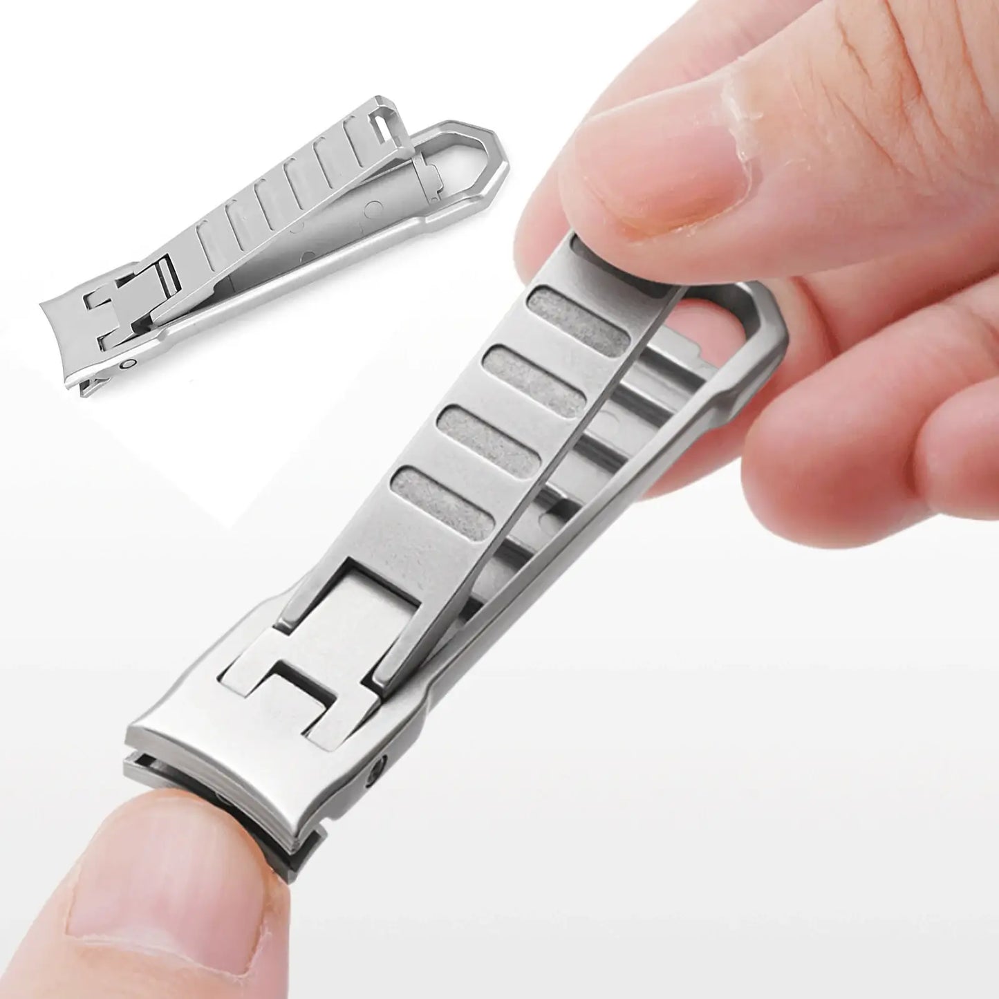 Sammenfoldelig mini negleklipper - ultratynd og let