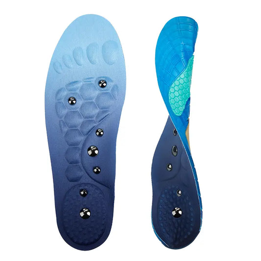 Indlægssåler til plantar fasciitis - svangstøtte med massage og gel