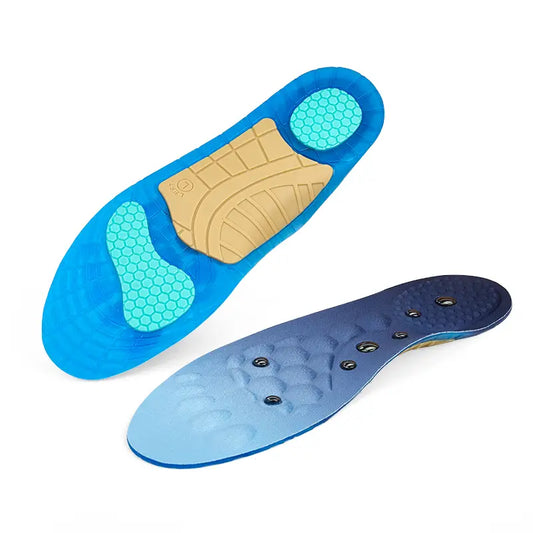 Indlægssåler til plantar fasciitis - svangstøtte med massage og gel