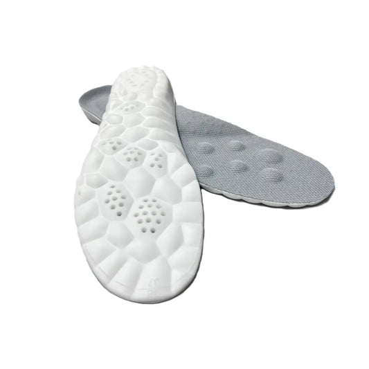 Bløde indlægssåler med svangstøtte og stødabsorbering