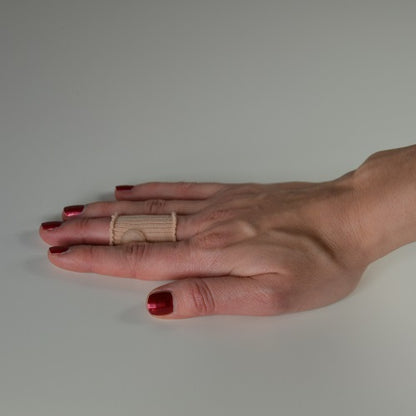 Tåbeskytter med silikonepude