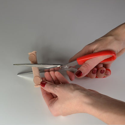 Tåbeskytter med silikonepude