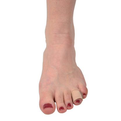 Tåbeskytter med silikonepude