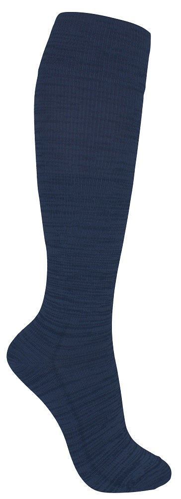 Melerede støttestrømper af bambus