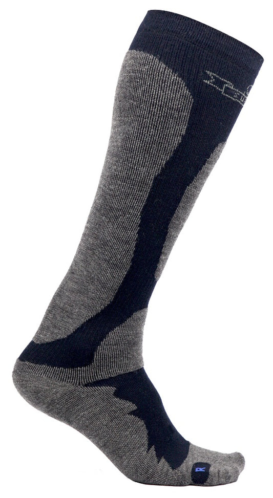 Kompressionsstrømper til ski, med uld