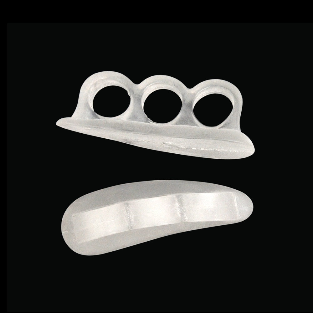 Hammertå korrigering af silikone, 2 stk